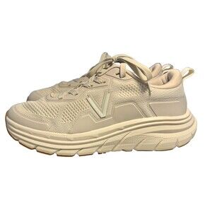 Vionic Walk Max Sneaker Shoe Womens Size 10 Wide Ivory Comfort Cream Lace Up